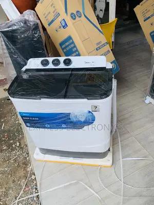 Hot Deals on Midea 7.0kg Semi Auto Washing Machine Mf100w70/W-Gh