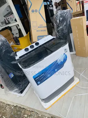 Get a New Midea 7.0kg Semi Auto Washing Machine Mf100w70/W-Gh