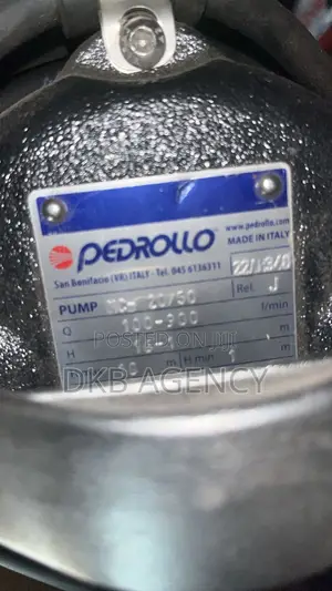 Water Pump Of All Types Available For Sale