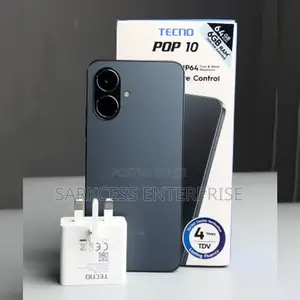 New Tecno Pop 10 64 GB Black