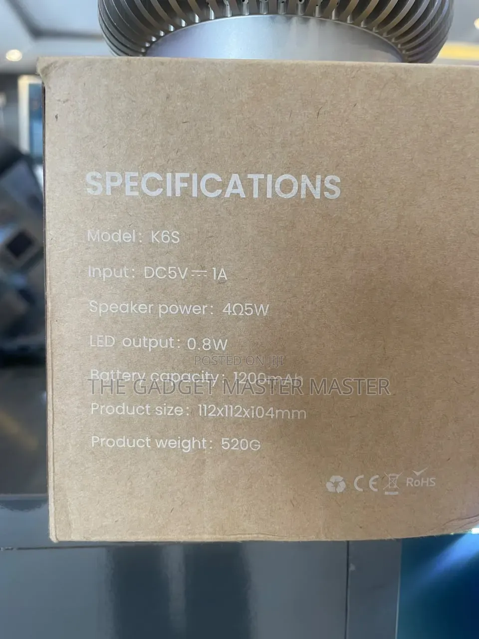 K6s Wireless Speaker Sleep Monitor