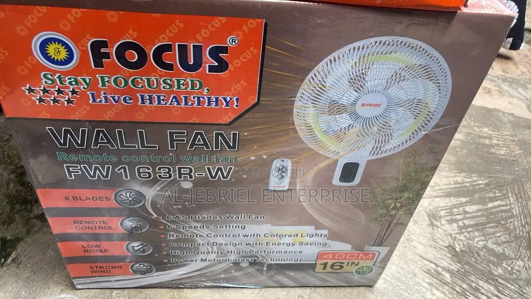 Wall Fan 16” + Remote