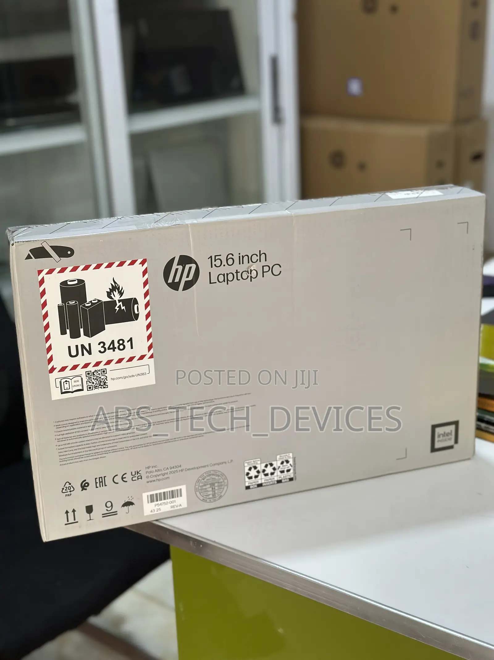 New Laptop HP 15-fd0290ns 8GB Intel Core Ultra 5 SSD 512GB