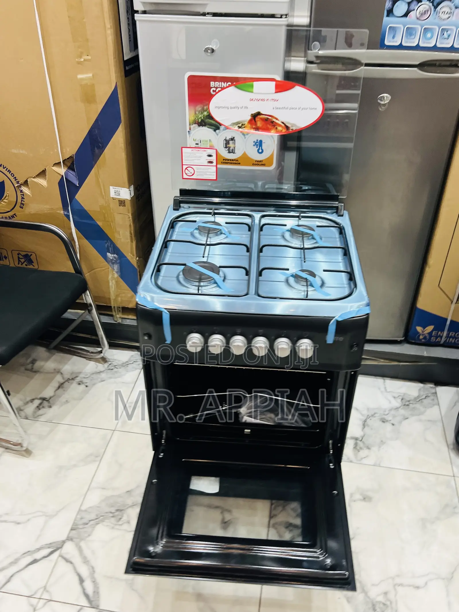 Super Unique Ferre 60x60cm 4 Gas Burner With Grill(New Line).