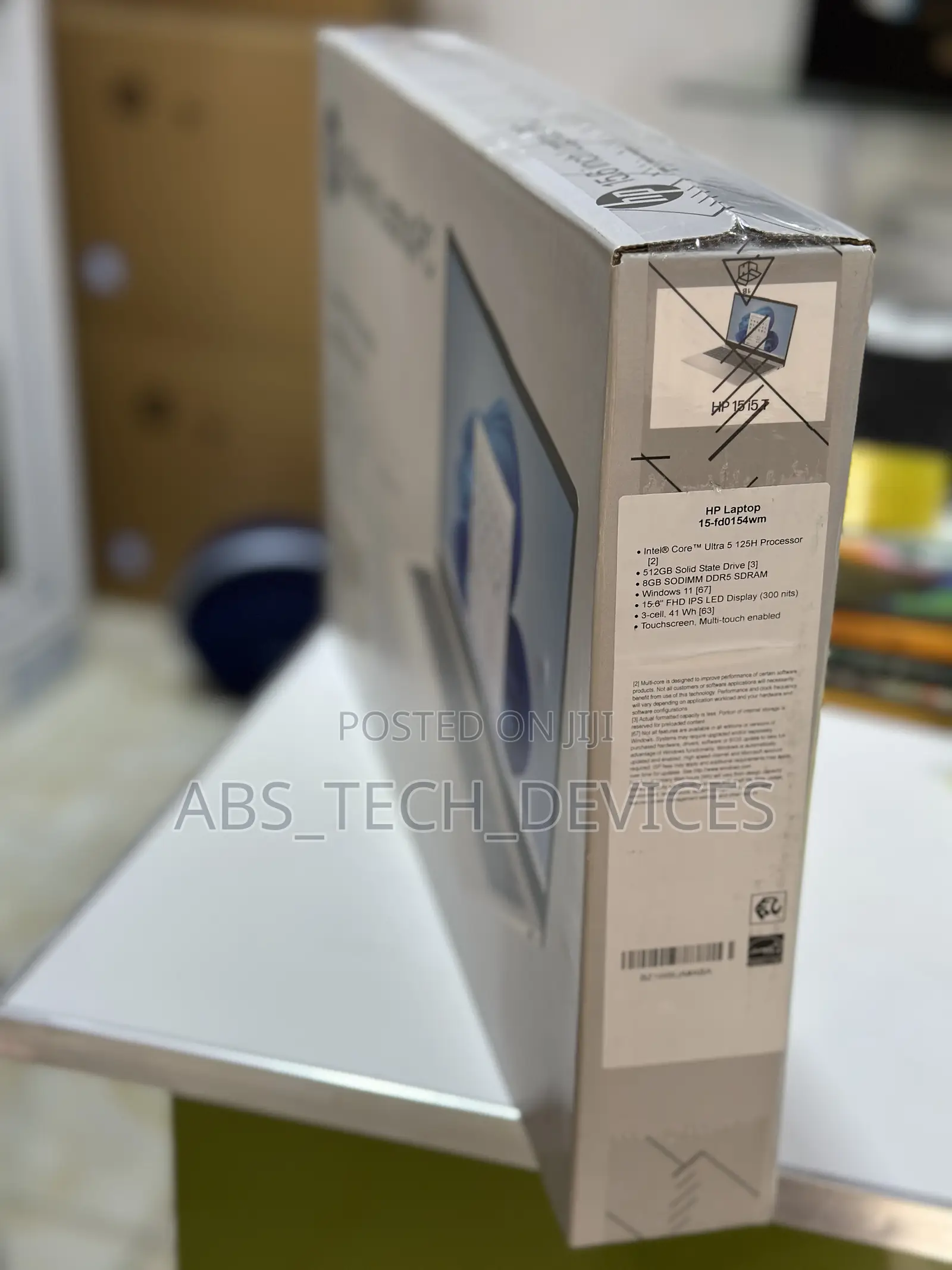 New Laptop HP 15-fd0290ns 8GB Intel Core Ultra 5 SSD 512GB
