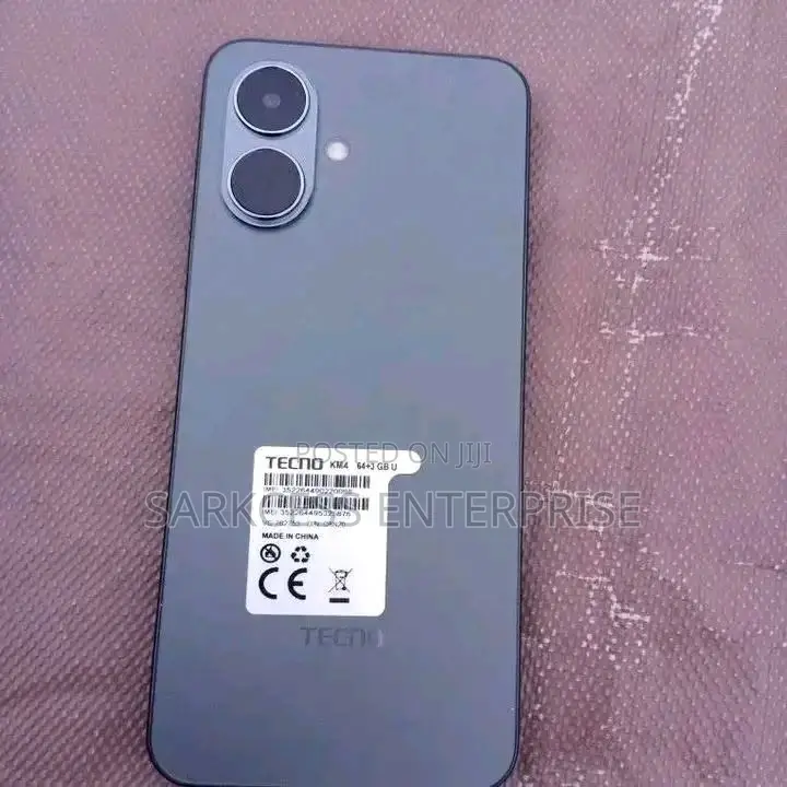 New Tecno Pop 10 64 GB Black