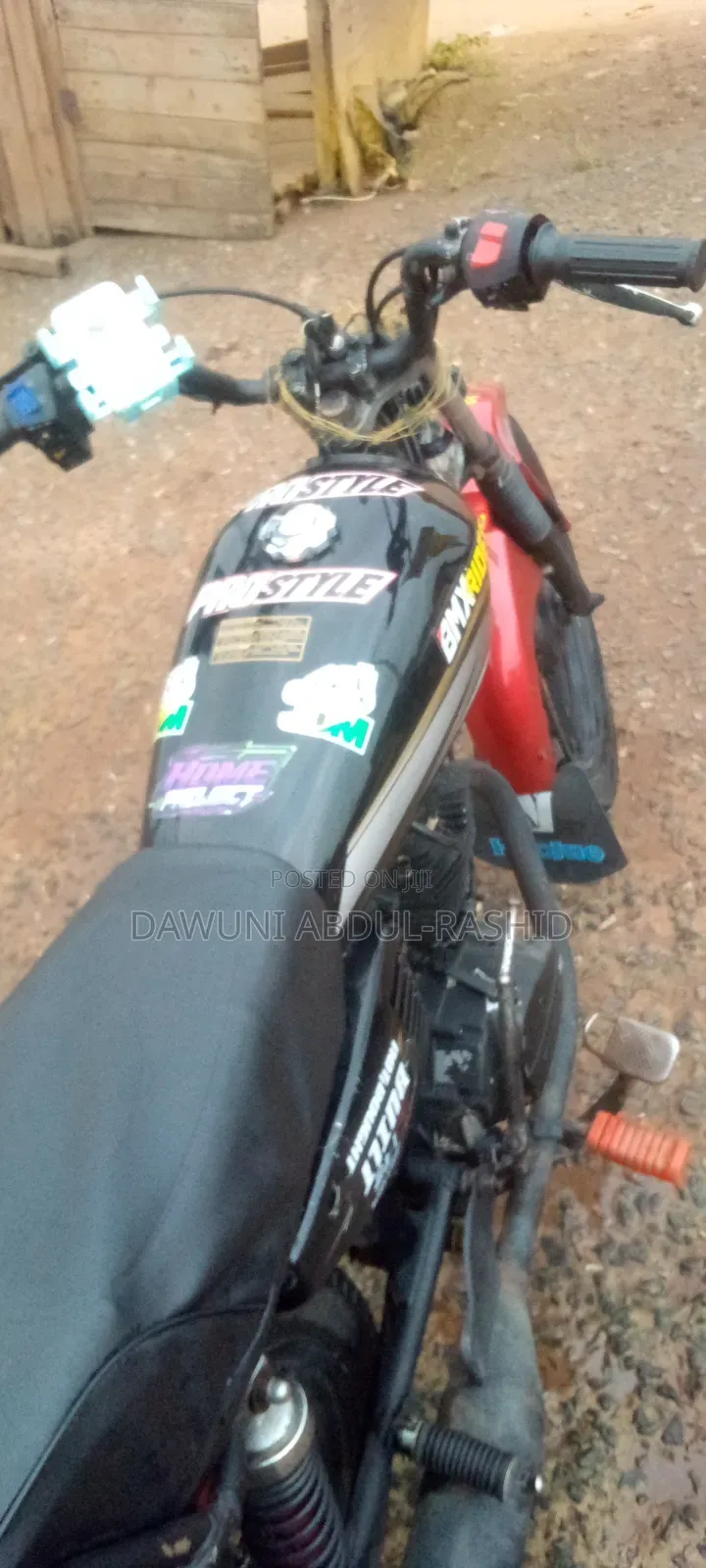 Haojue HJ125-8K 2022 Black