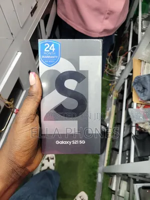New Samsung Galaxy S21 5G 128 GB Black