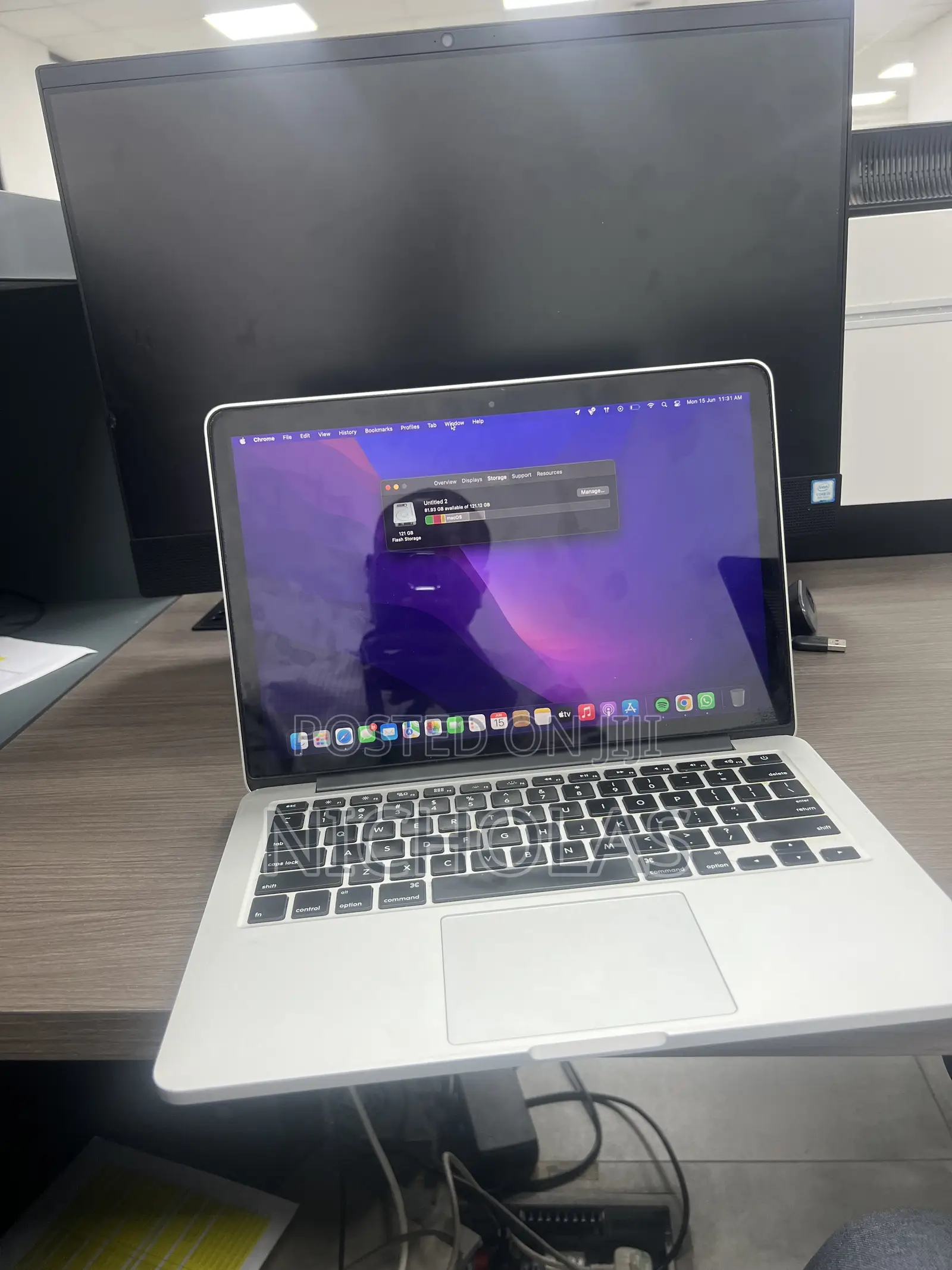Laptop Apple MacBook Pro 2015 8GB Intel Core i5 SSD 128GB