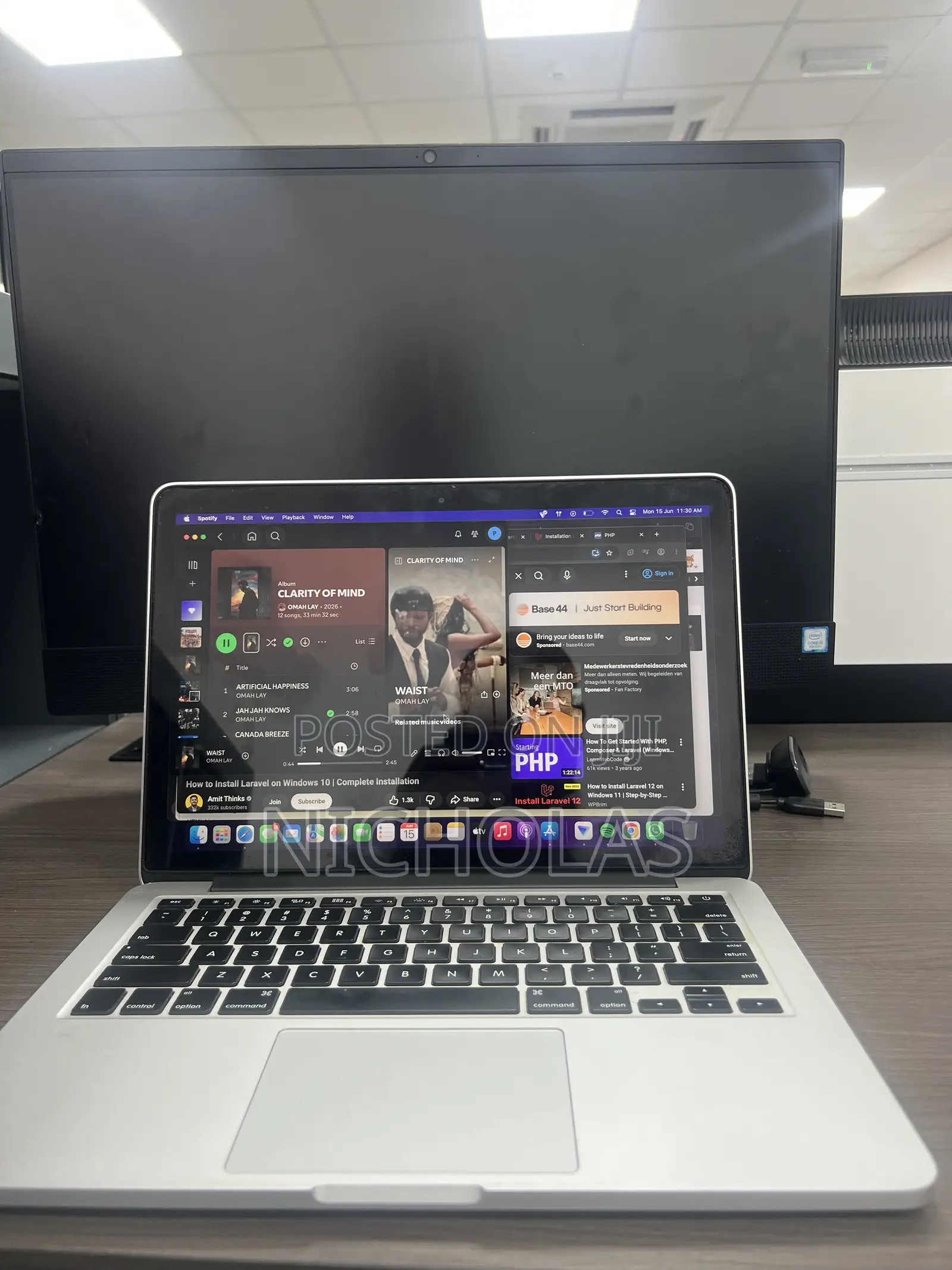 Laptop Apple MacBook Pro 2015 8GB Intel Core i5 SSD 128GB