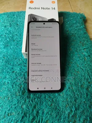 Xiaomi Redmi Note 14 4G 128 GB Black