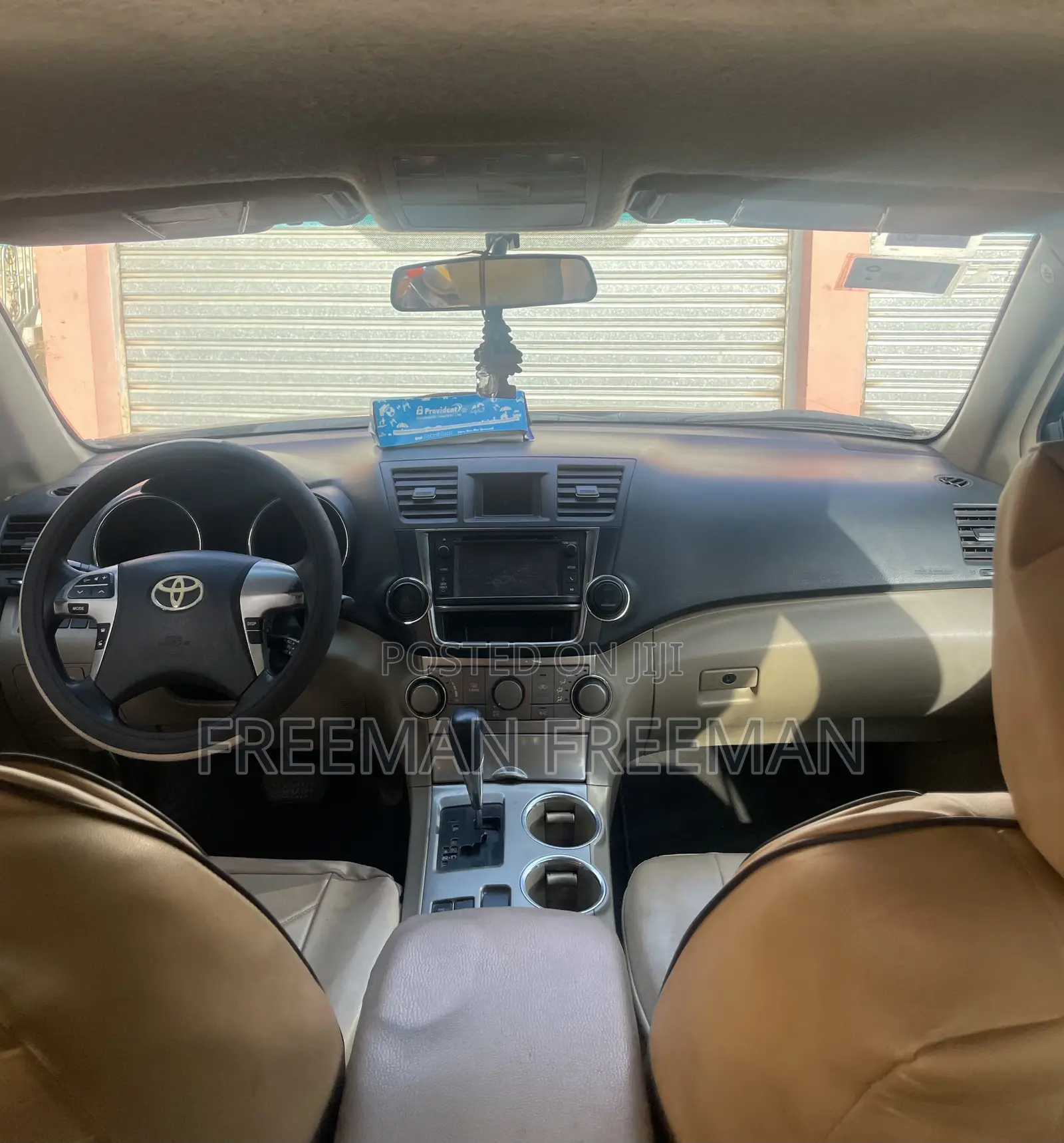 Toyota Highlander 2013 Beige