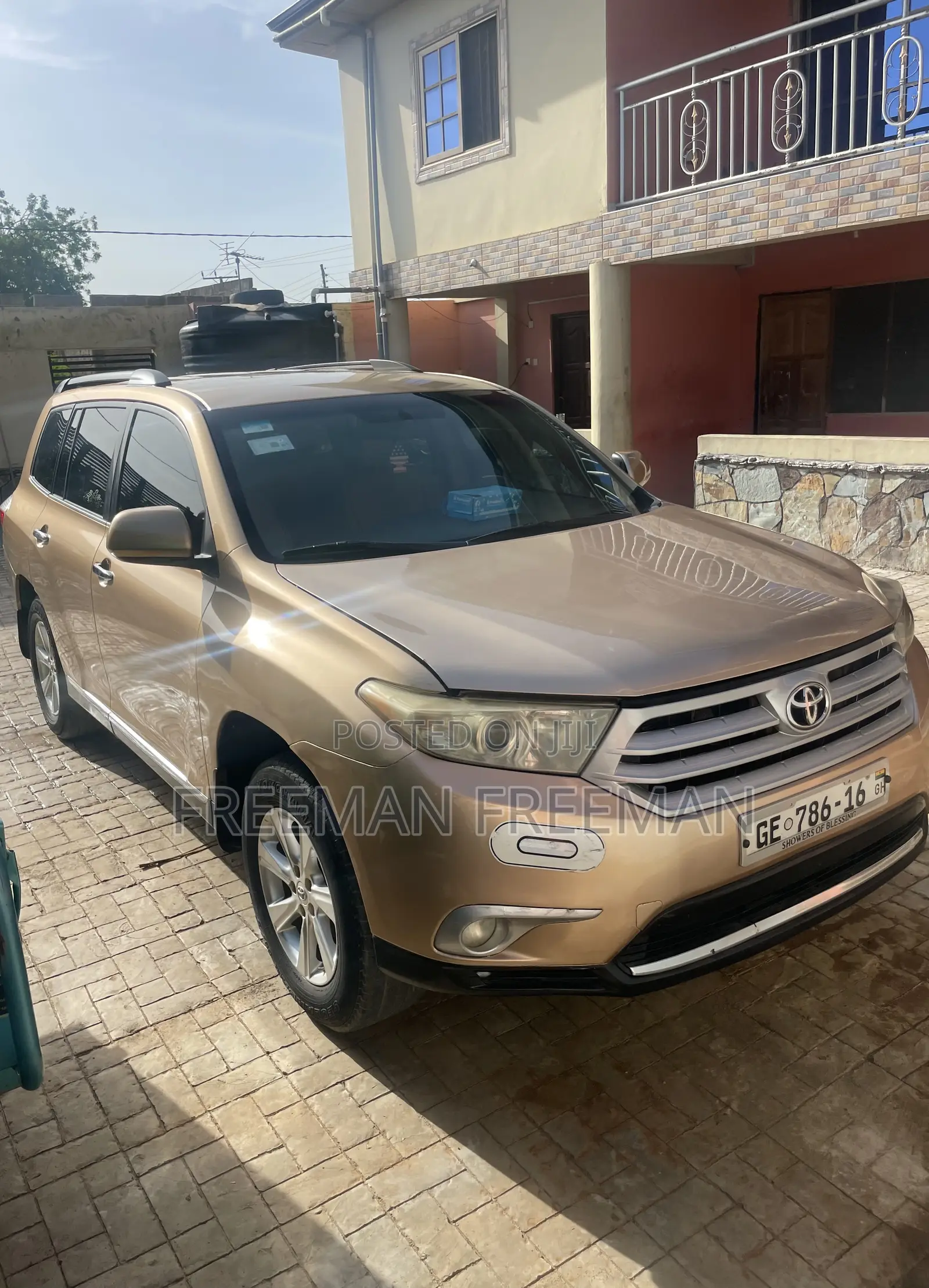 Toyota Highlander 2013 Beige