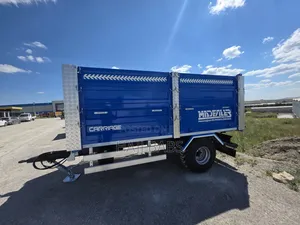 Premium Turkish Made 7.5tons -Class Agribox Tractor Trailers