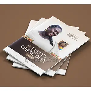 Professional Funeral Brochure Design Printing