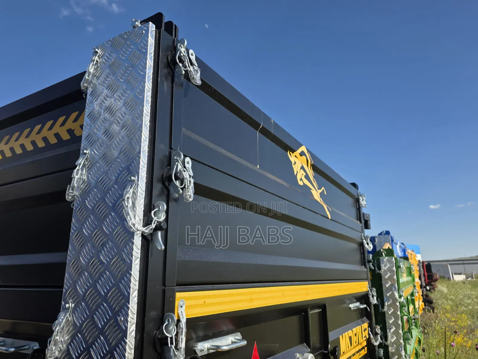 Premium Turkish Made 7.5tons -Class Agribox Tractor Trailers