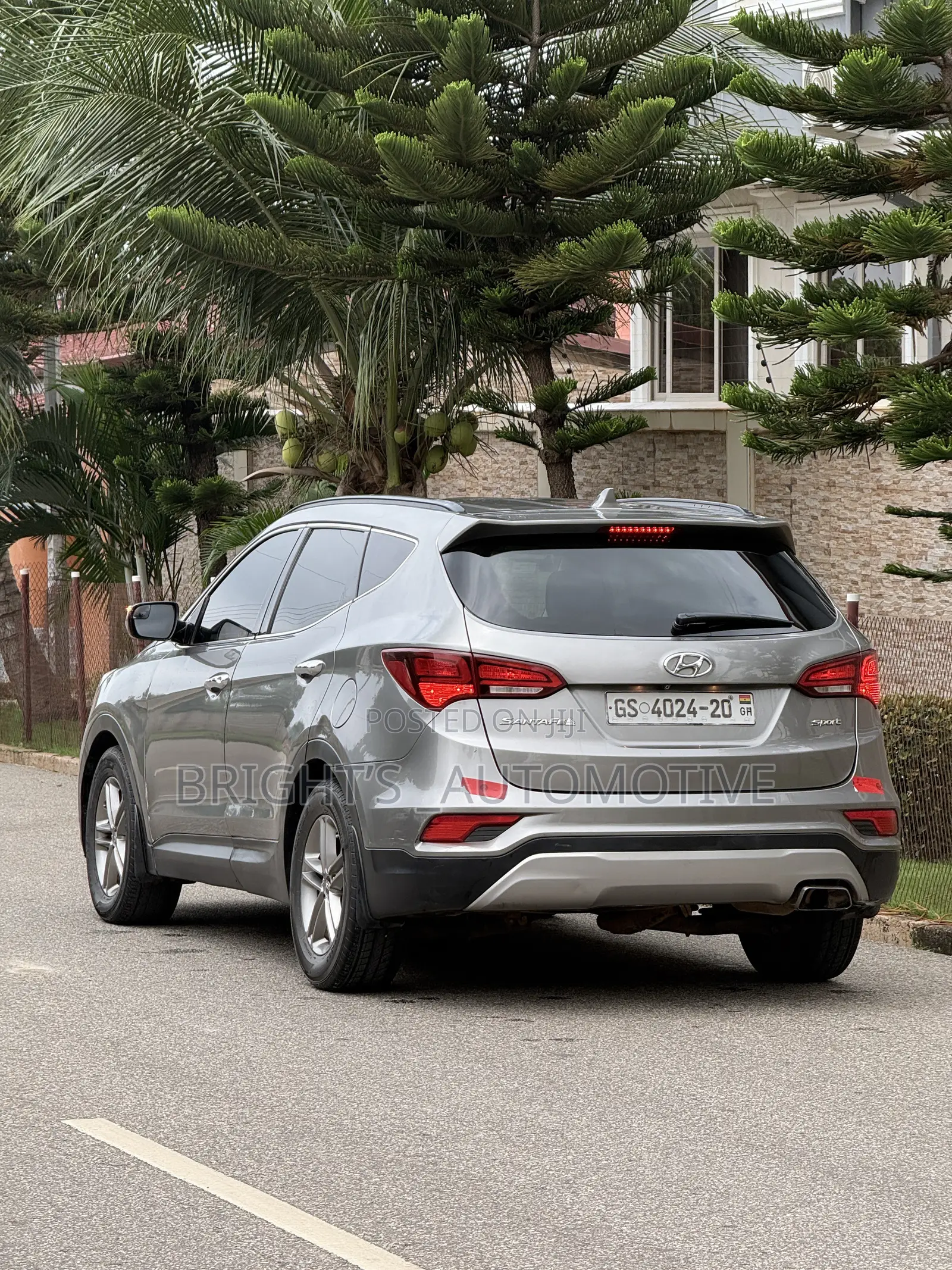 Hyundai Santa Fe Limited Ultimate AWD 2018 Gray