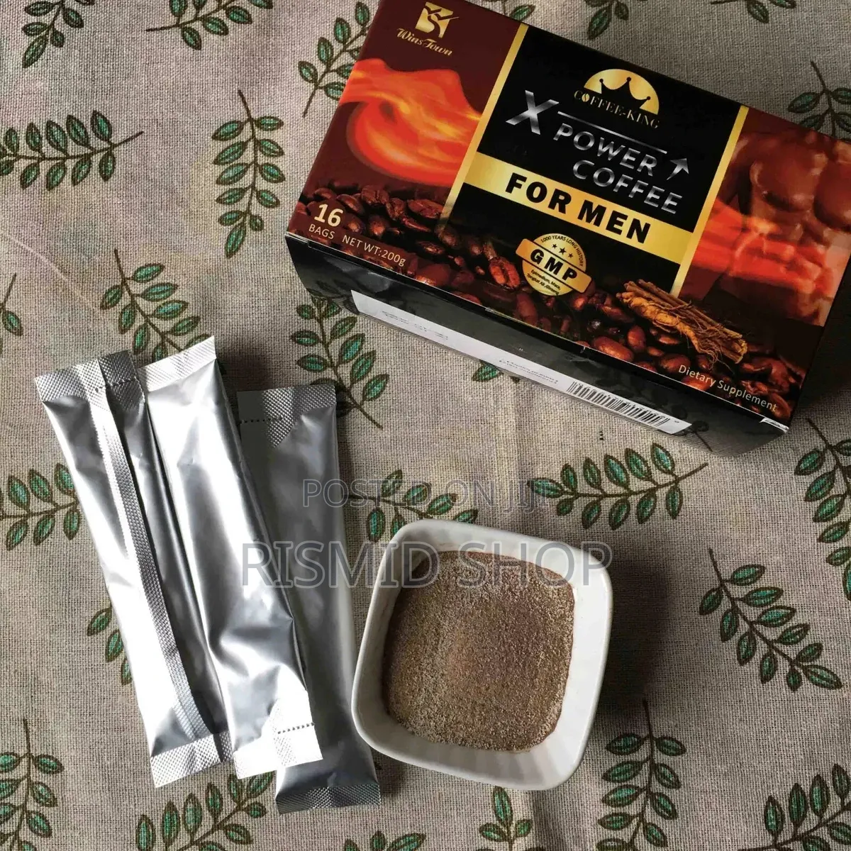 X Power Coffee for Men Ginseng