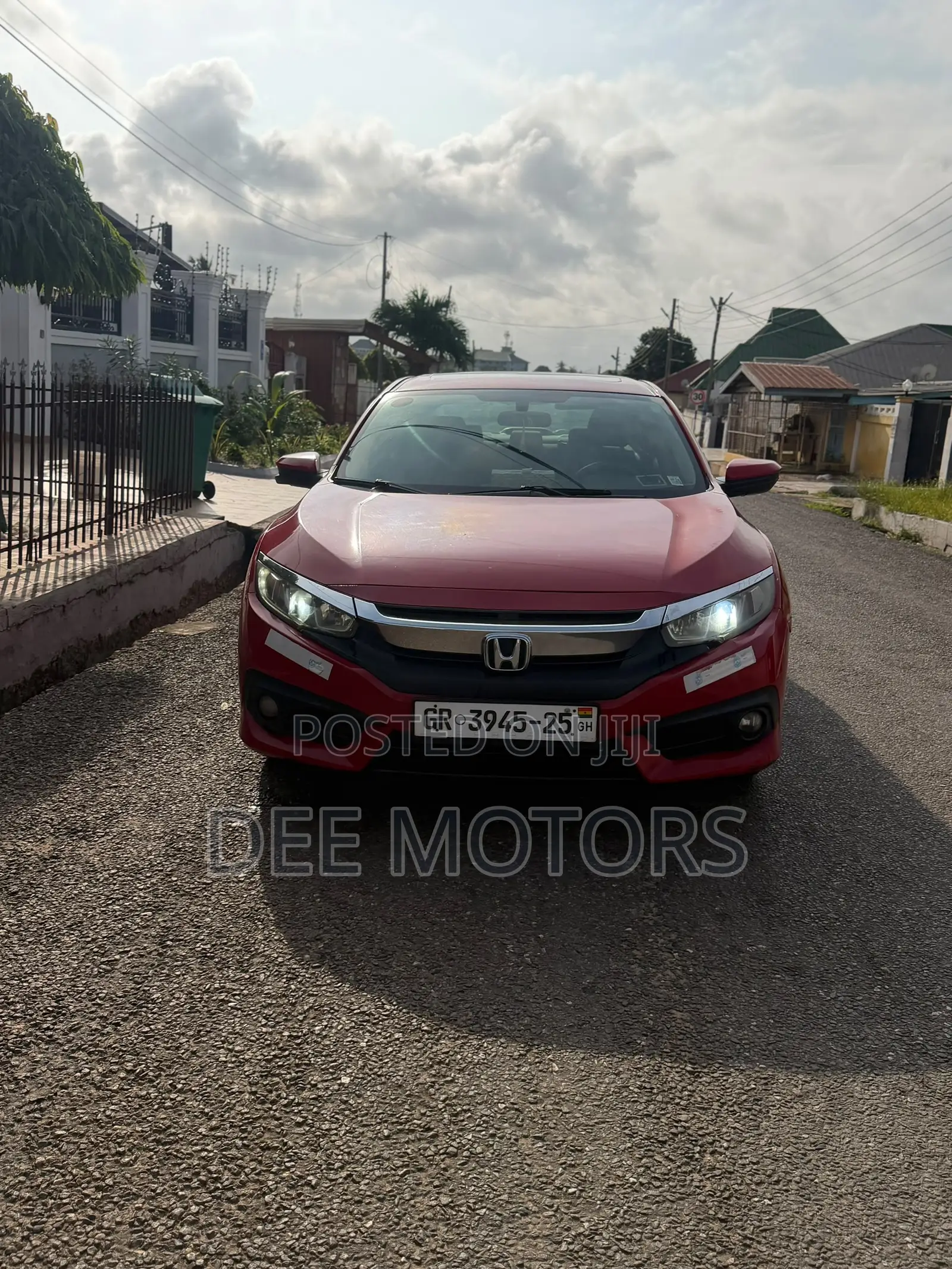 Honda Civic 2017 Red