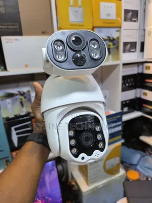 4g Dual Lens Dual Screen Solar High Quality Security Camera