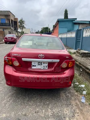 Toyota Corolla 2010 Red