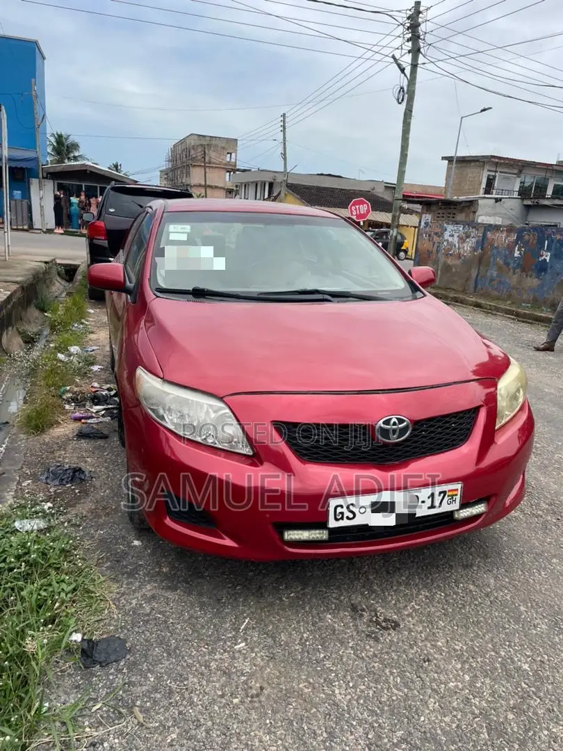 Toyota Corolla 2010 Red