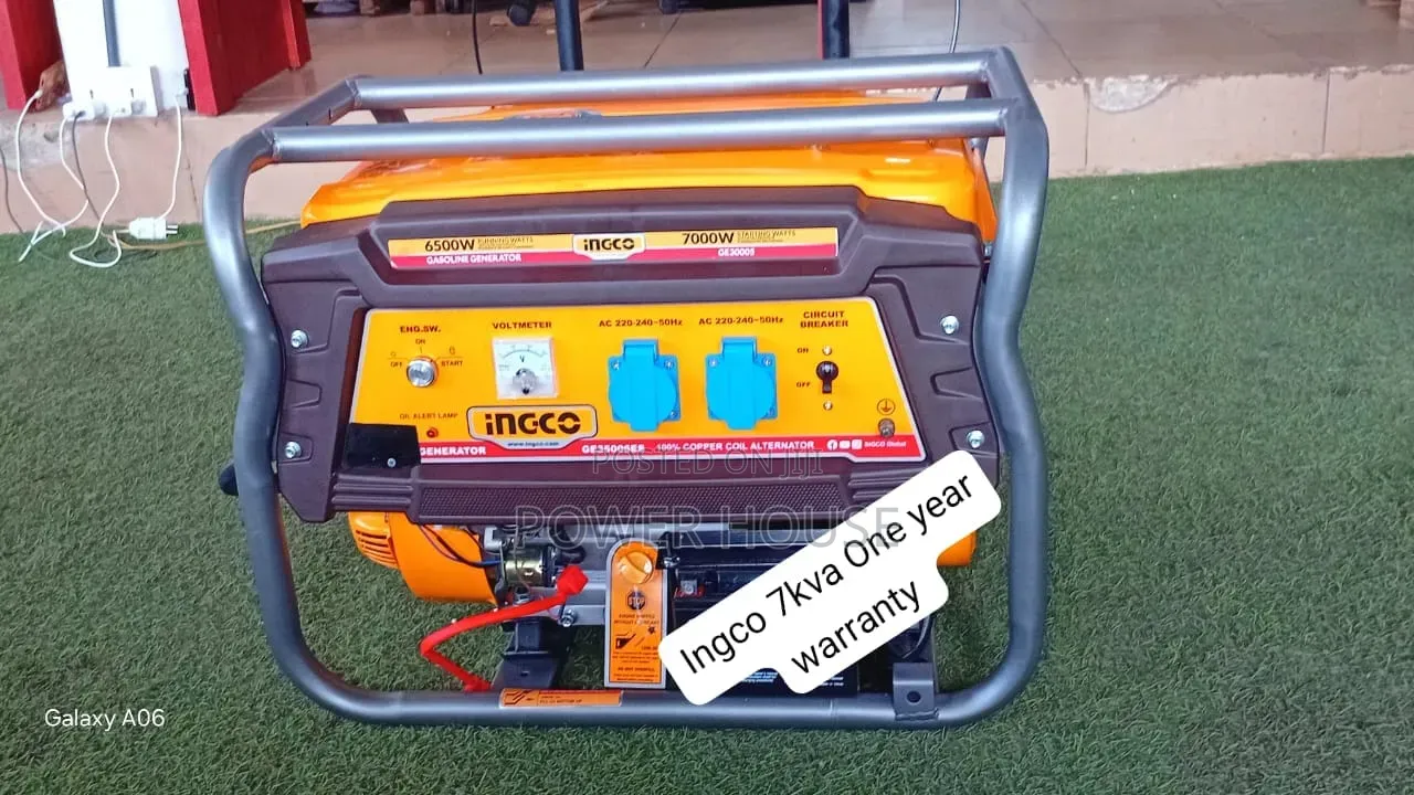 Ingco 7kva Petrol Generator – Powerful Reliable 7kva