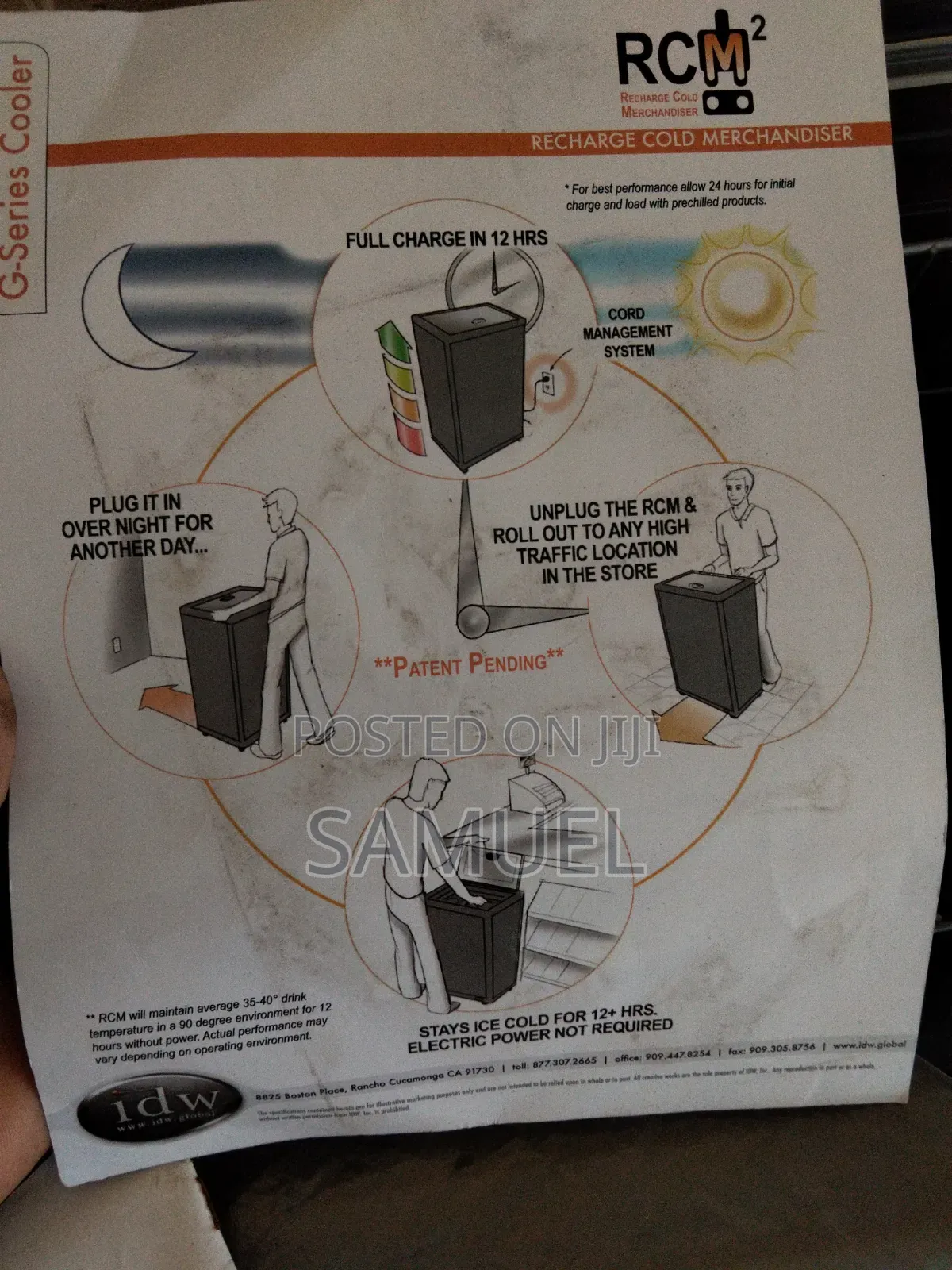 Portable Rechargeable Mini-Fridge