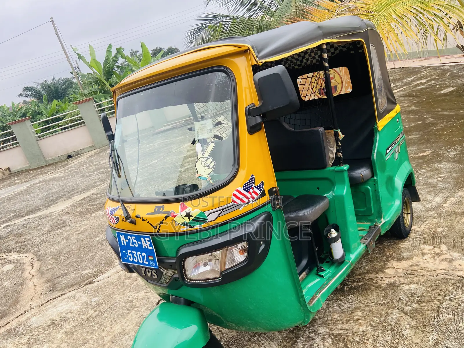 TVS King Deluxe Plus iTouch Start 2025 Green