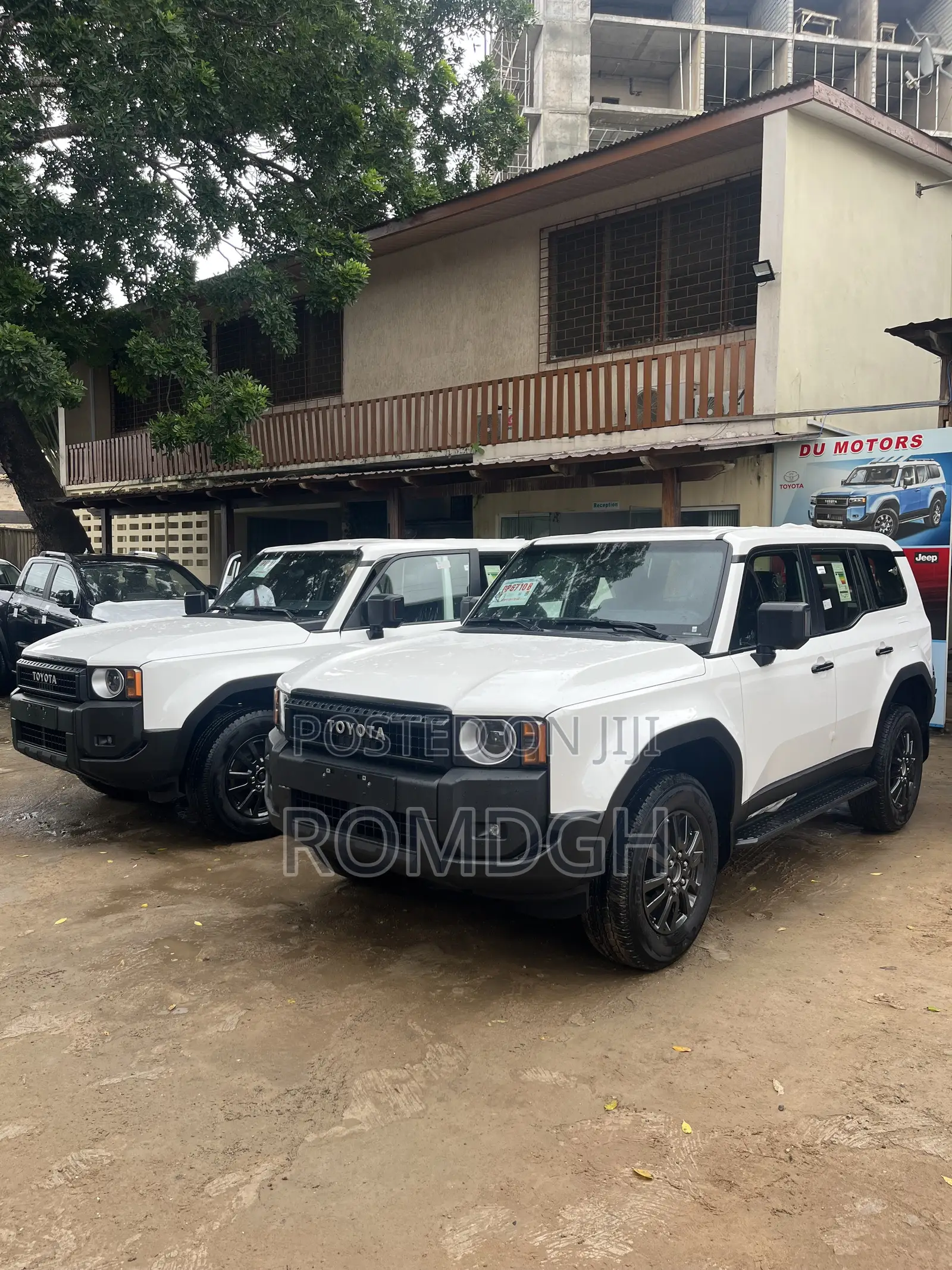 New Toyota Land Cruiser LC250 2024 White