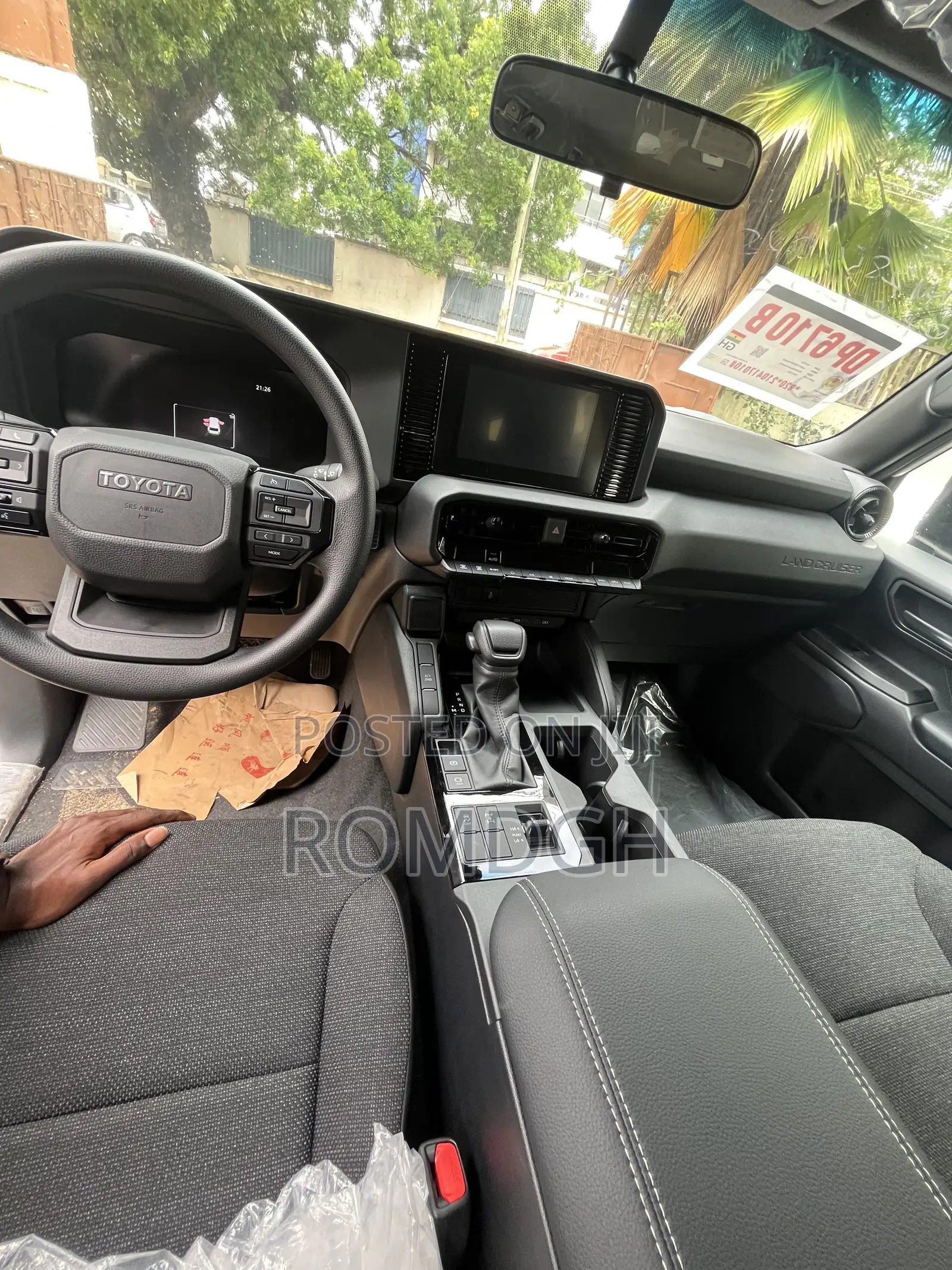 New Toyota Land Cruiser LC250 2024 White