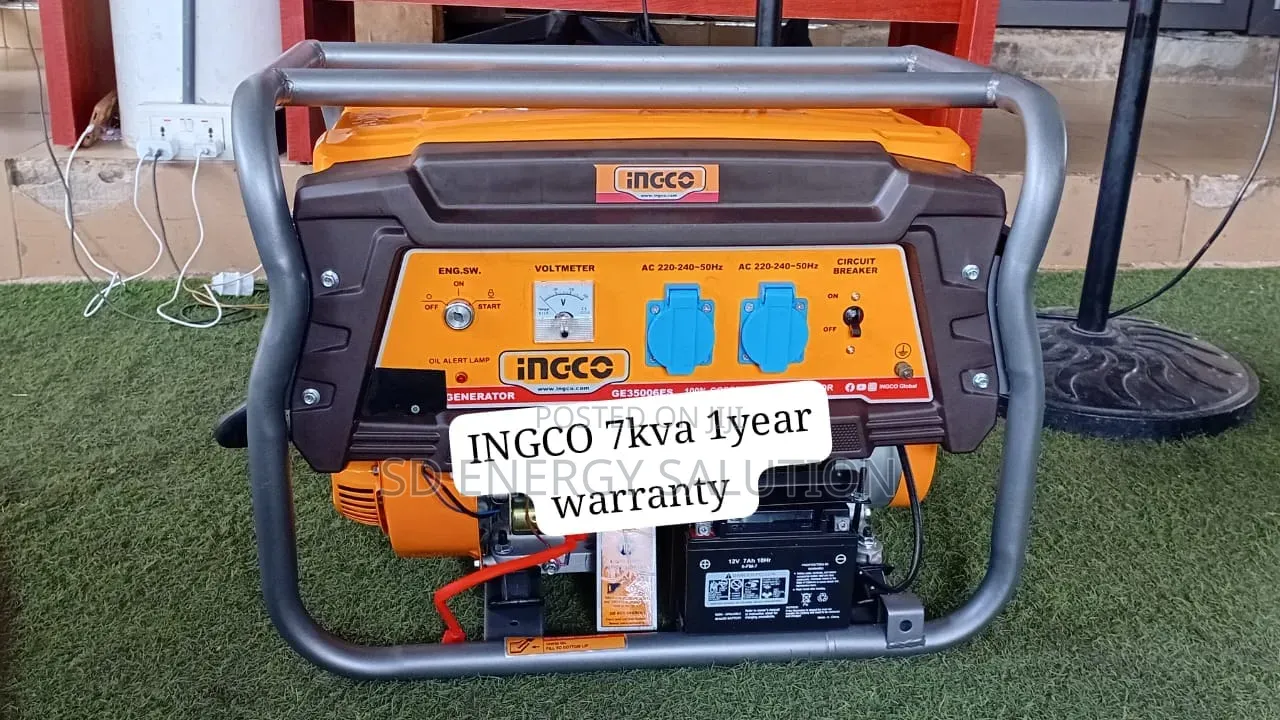 Ingco 7kva Petrol Generator With Electric Start 7kva
