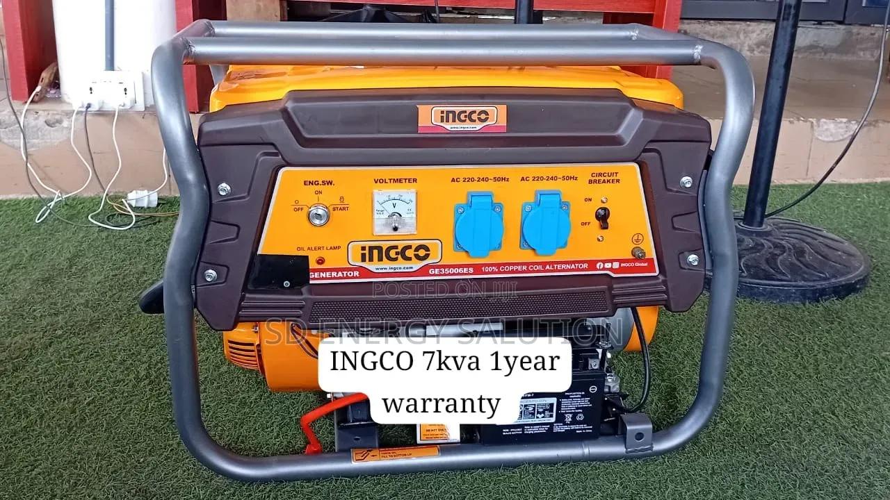 Ingco 7kva Petrol Generator With Electric Start 7kva