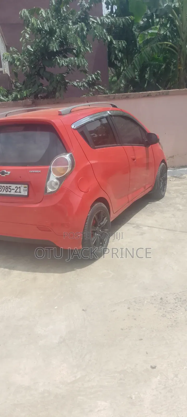 Chevrolet Spark 2011 Red