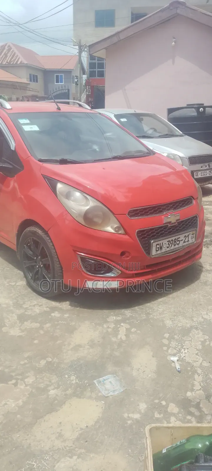 Chevrolet Spark 2011 Red