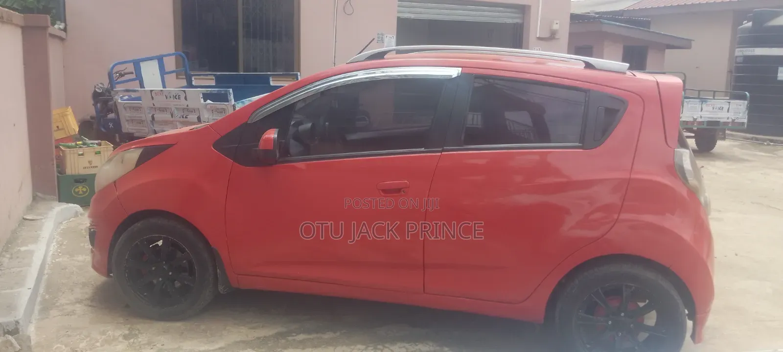Chevrolet Spark 2011 Red