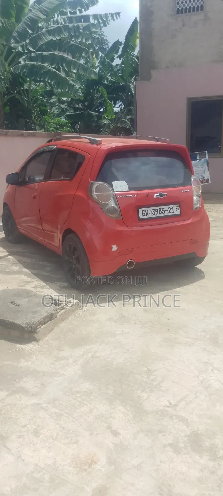 Chevrolet Spark 2011 Red