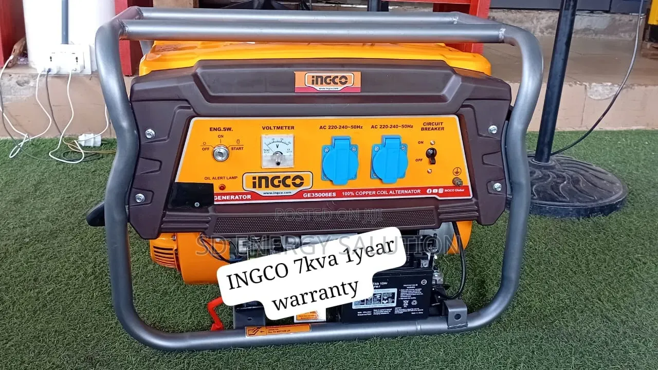 Ingco 7kva Petrol Generator – Reliable Energy Anytime