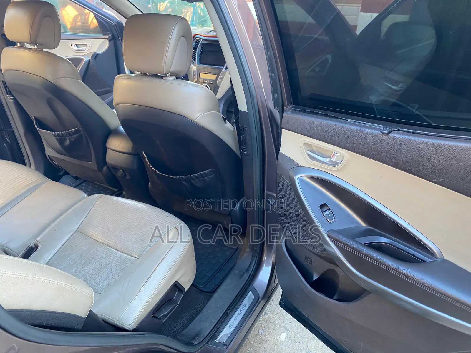 Hyundai Santa Fe Limited 4dr SUV AWD w/Saddle Interior (3.3L 6cyl 6A) Gray