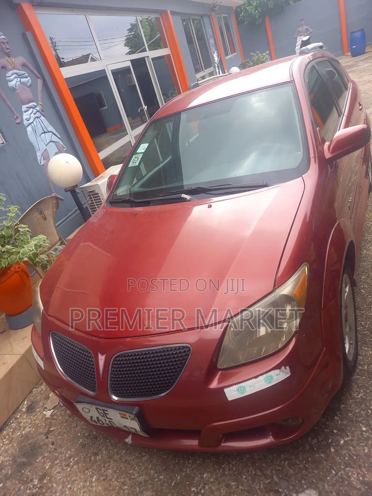 Pontiac Vibe 2007 Red