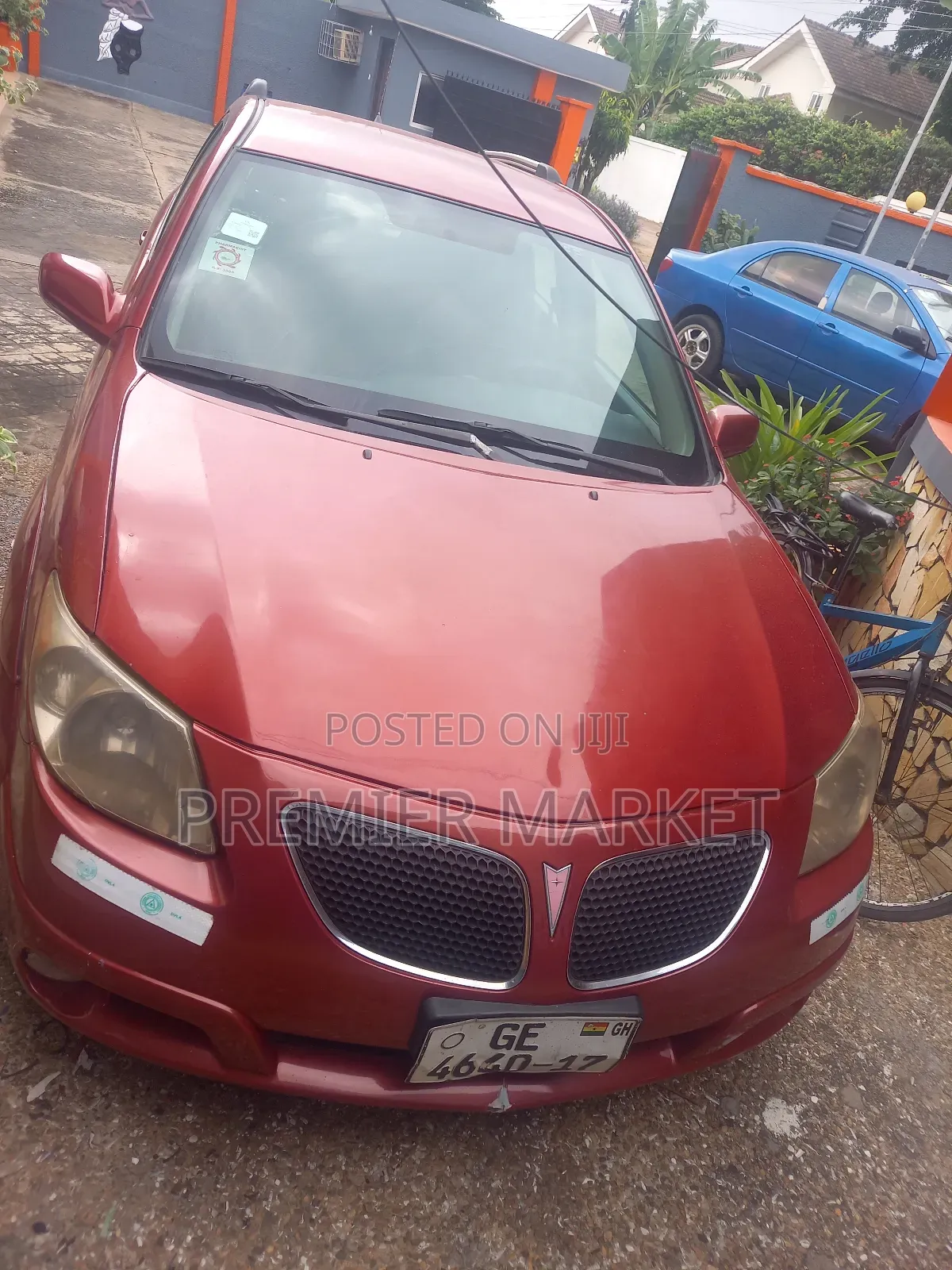 Pontiac Vibe 2007 Red