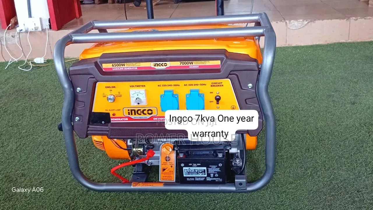 Original Ingco 7kva Petrol Generator – High Efficiency 7kva