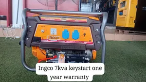 Brand New Ingco 7kva Key Start Generator, Heavy Duty