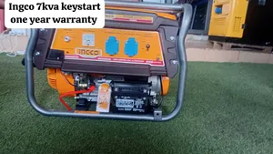 Brand New Ingco 7kva Key Start Generator, Heavy Duty