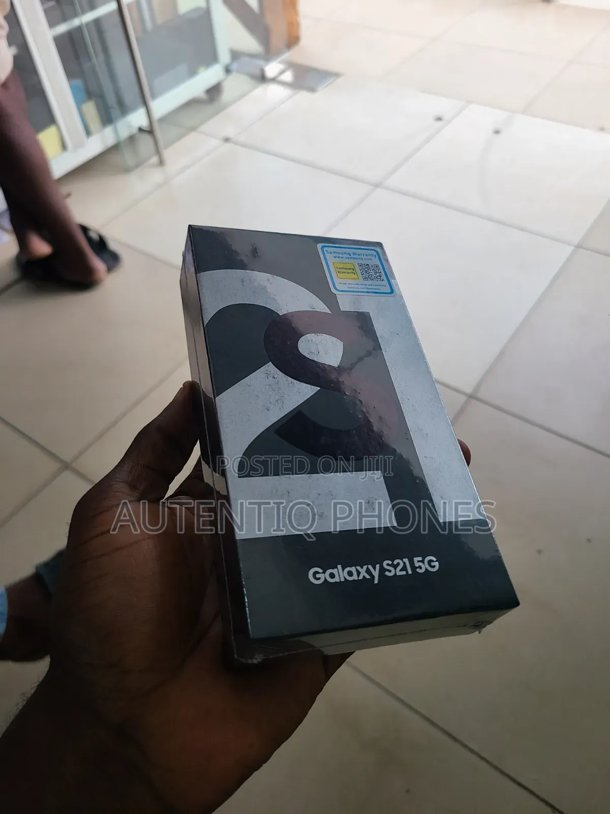New Samsung Galaxy S21 5G 128 GB Black