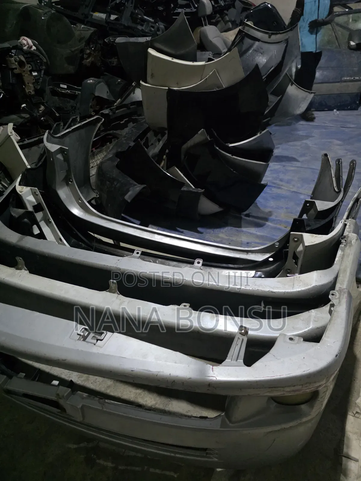 Voxy Front Bumper Complete With Fog Lights and Packing Sensor