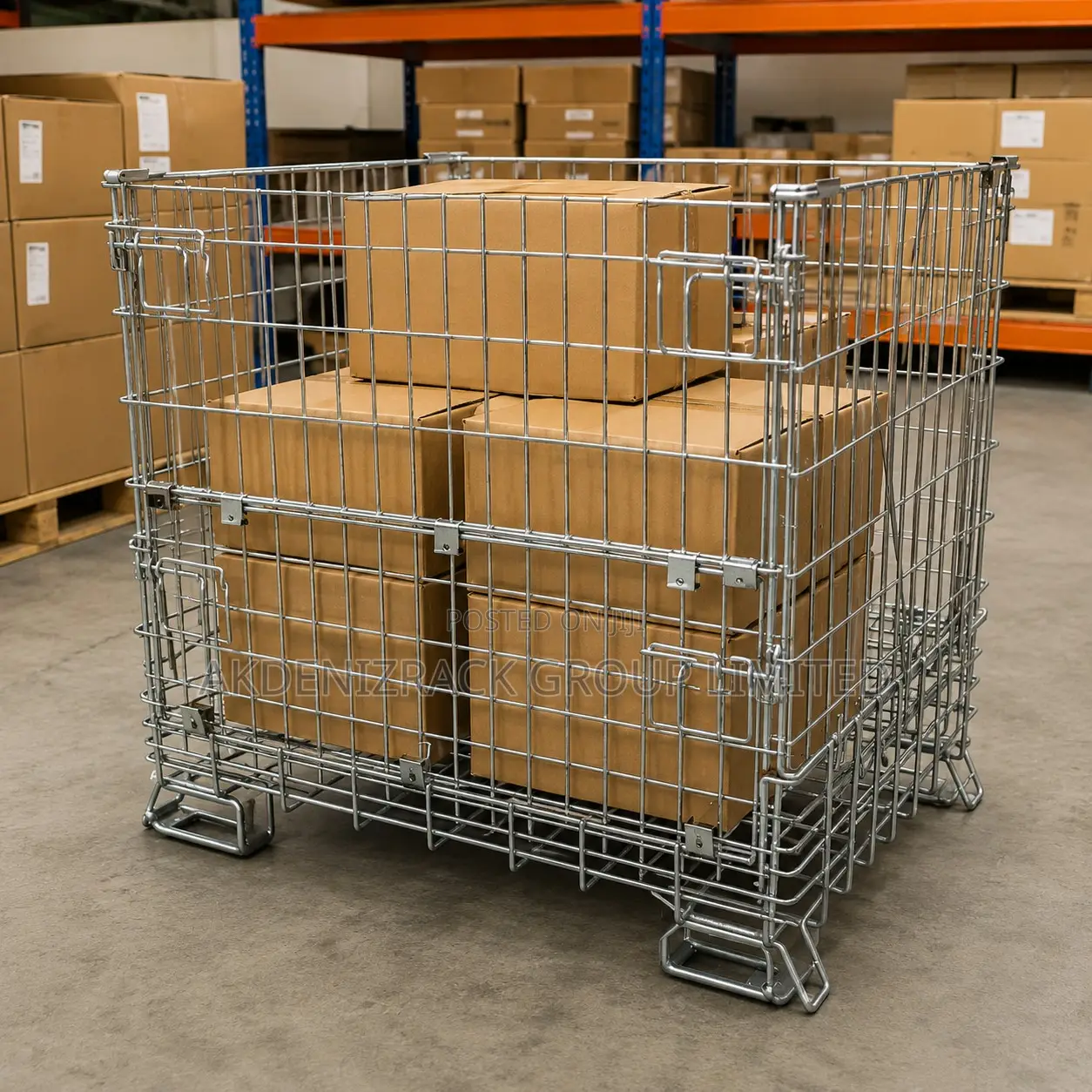 Foldable Metal Basket