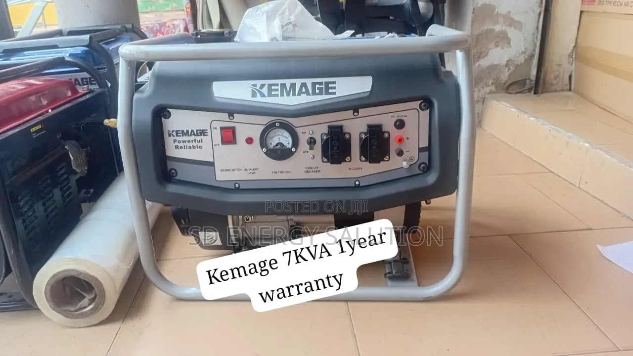 Kemage 7kva Petrol Generator – Reliable Power for Home Business 7kva