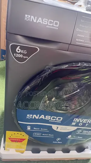 Nasco 6kg Smart Automatic Washing Machine Inverter