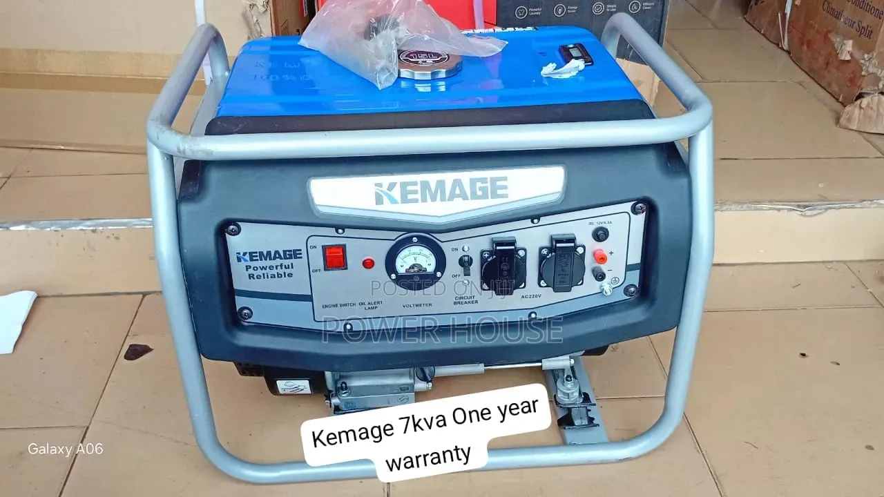 Kemage 7kva Generator – Reliable Power for Home Business 7kva